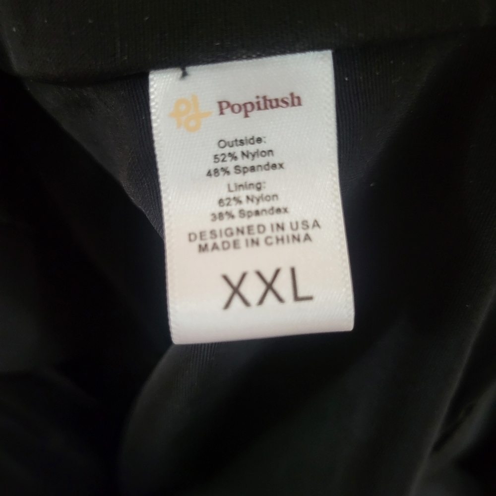 Popilush Women's Deep V Criss Cross Tummy Control Shapewear Bodysuit Size XXL - Picture 10 of 10